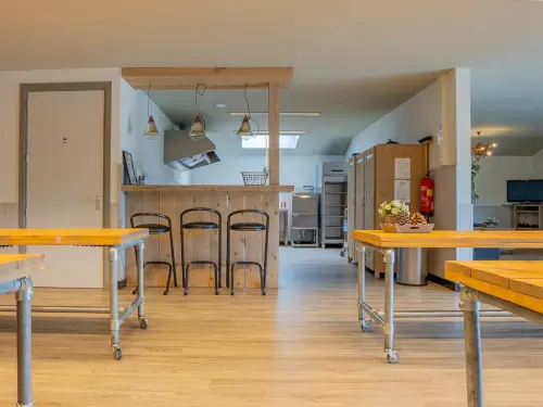 Gemütliche Unterkunft mit Loungeecke und Terrasse