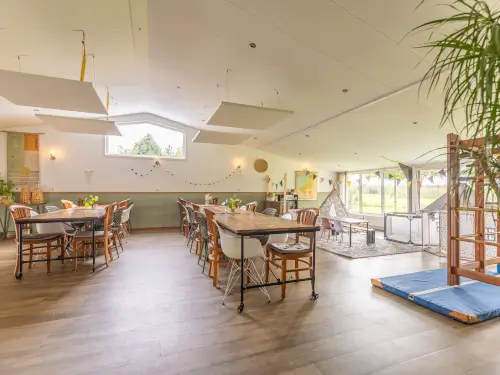 Ferienhaus mit überdachter Terrasse
