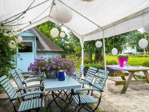 Gemütliches Ferienhaus mit Sauna, finnischer Kota und großem Garten