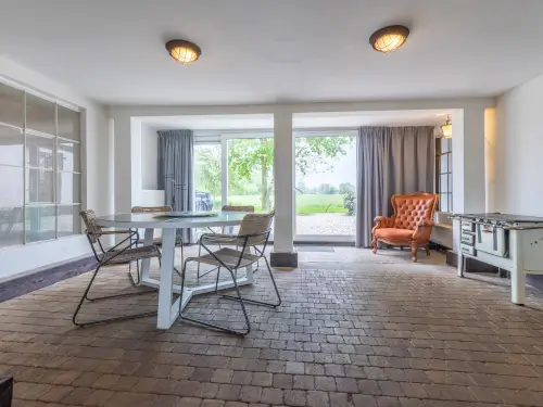 Restauriertes Landhaus gleich hinter der Grenze in Deutschland