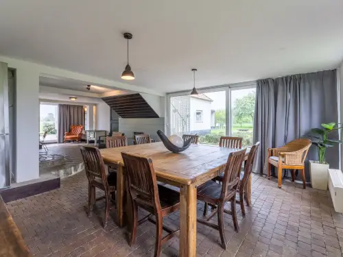 Restauriertes Landhaus gleich hinter der Grenze in Deutschland
